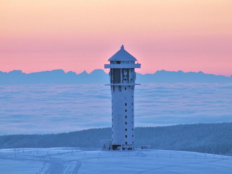 Feldberg Turm im Winter