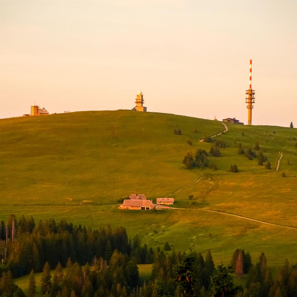 Almhütte am Berg